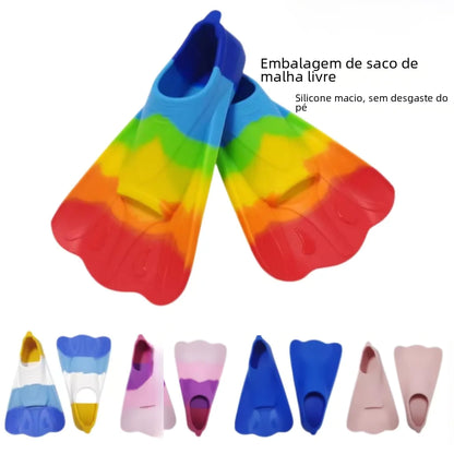 Silicone Swim Fins Set