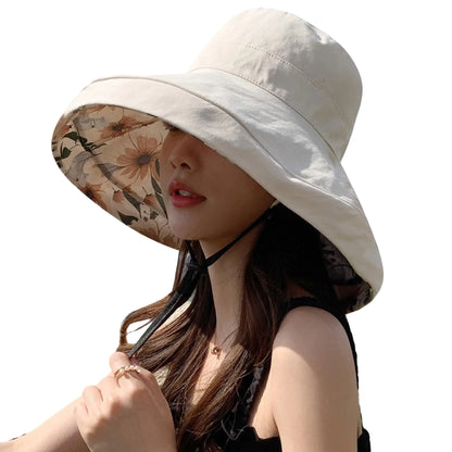 Wide Brim Summer Sun Hat