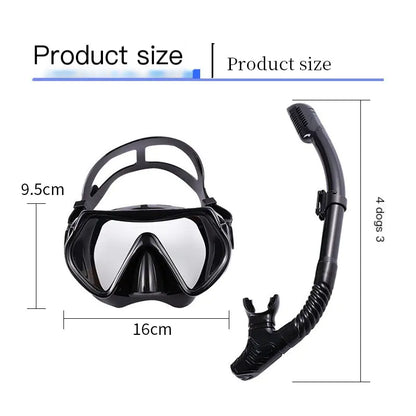 Adult Snorkel Mask and Tube