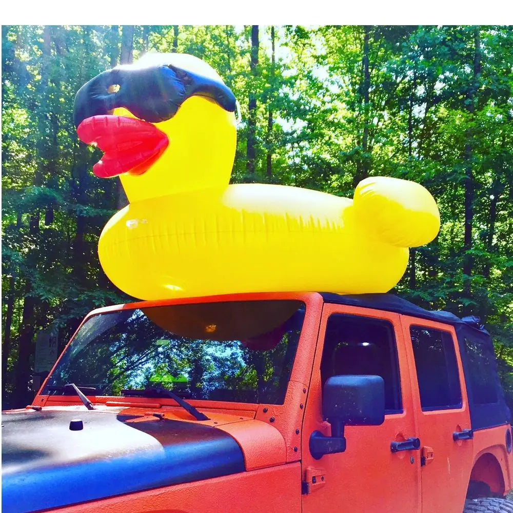 Big Duck Float with Sunglasses