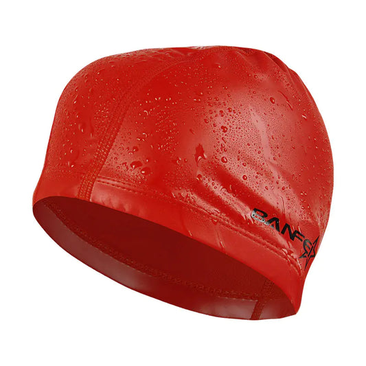 Waterproof Swim Cap with PU Coating